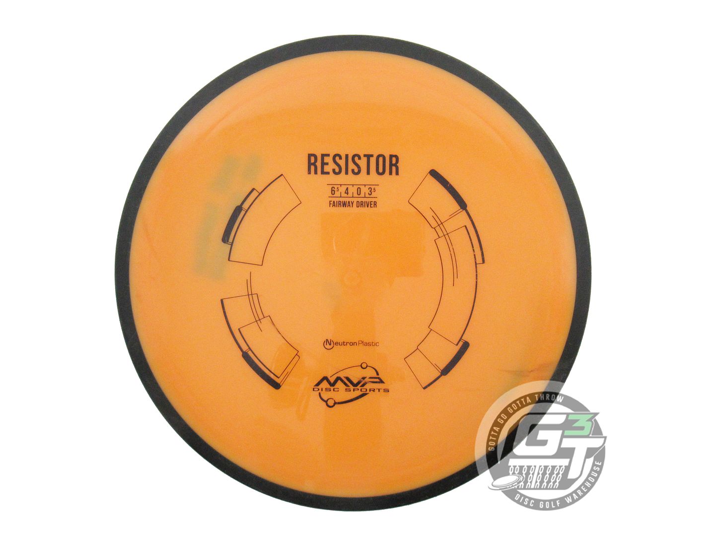 USED MVP Disc Sports Classic Neutron Resistor 173g Orange Fairway Driver Disc