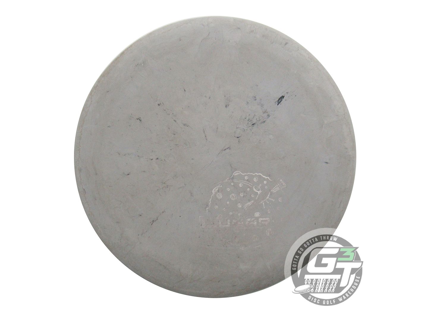 USED Gateway Lunar 4S Wizard 174g Gray Silver Foil Putter Golf Disc