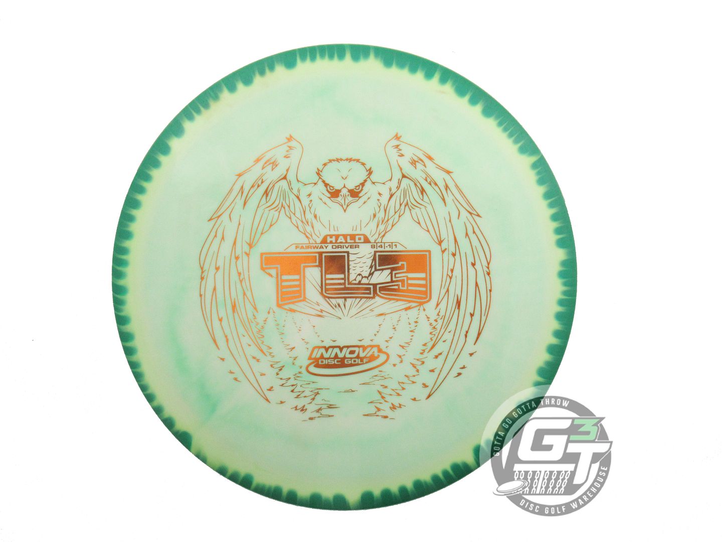 USED Innova [OTB] Halo Star TL3 177g Green-White Fairway Driver Golf Disc
