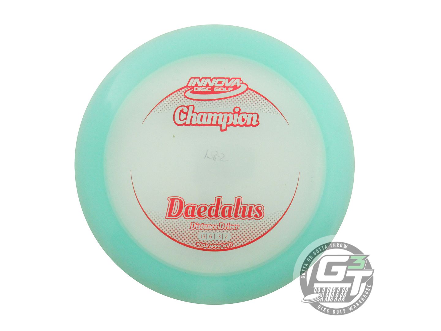 USED Innova Champion Daedalus 175g Seafoam Red Holo Foil Distance Driver Disc