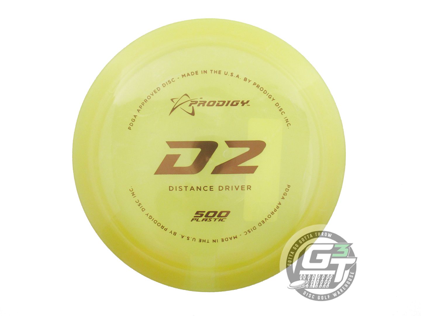 Prodigy 500 Series D2 Distance Driver Golf Disc (Individually Listed)