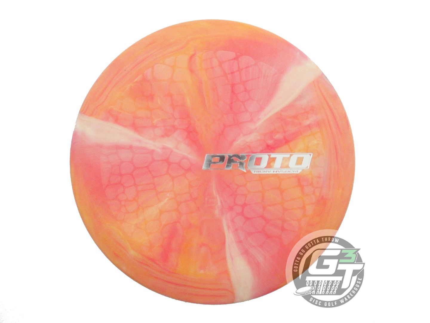 USED Discraft [WYSOCKI] PROTO Jawbreaker Putter 174g Orange-Pink Golf Disc