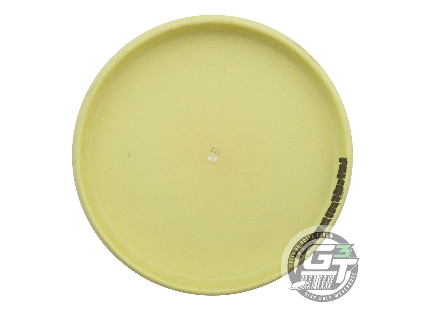 USED Streamline Discs Electron Firm Stabilizer 173g Yellow Putter Golf Disc