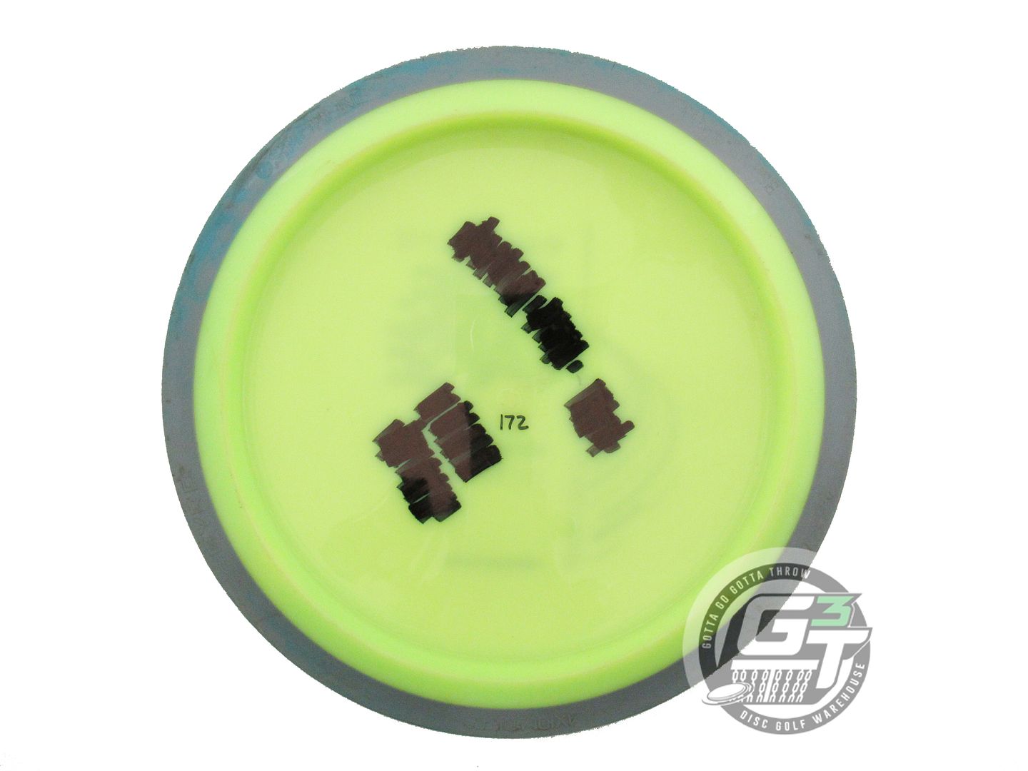 USED Axiom Discs Neutron Time Lapse 172g Yellow Gray Rim Driver Golf Disc