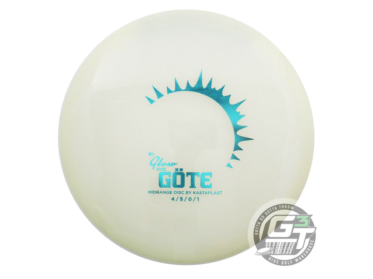 USED Kastaplast K1 Glow Gote 176g Aqua Foil Midrange Golf Disc