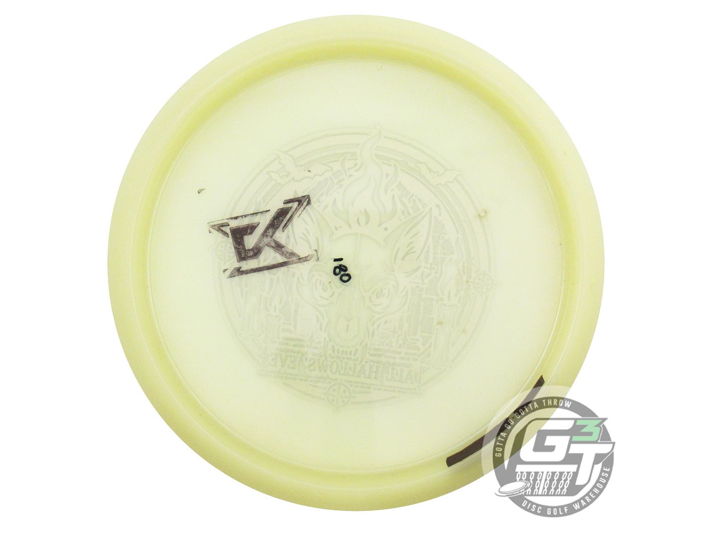 USED Innova PROTO Champion Glow Fox 180g Black Stamp Midrange Golf Disc