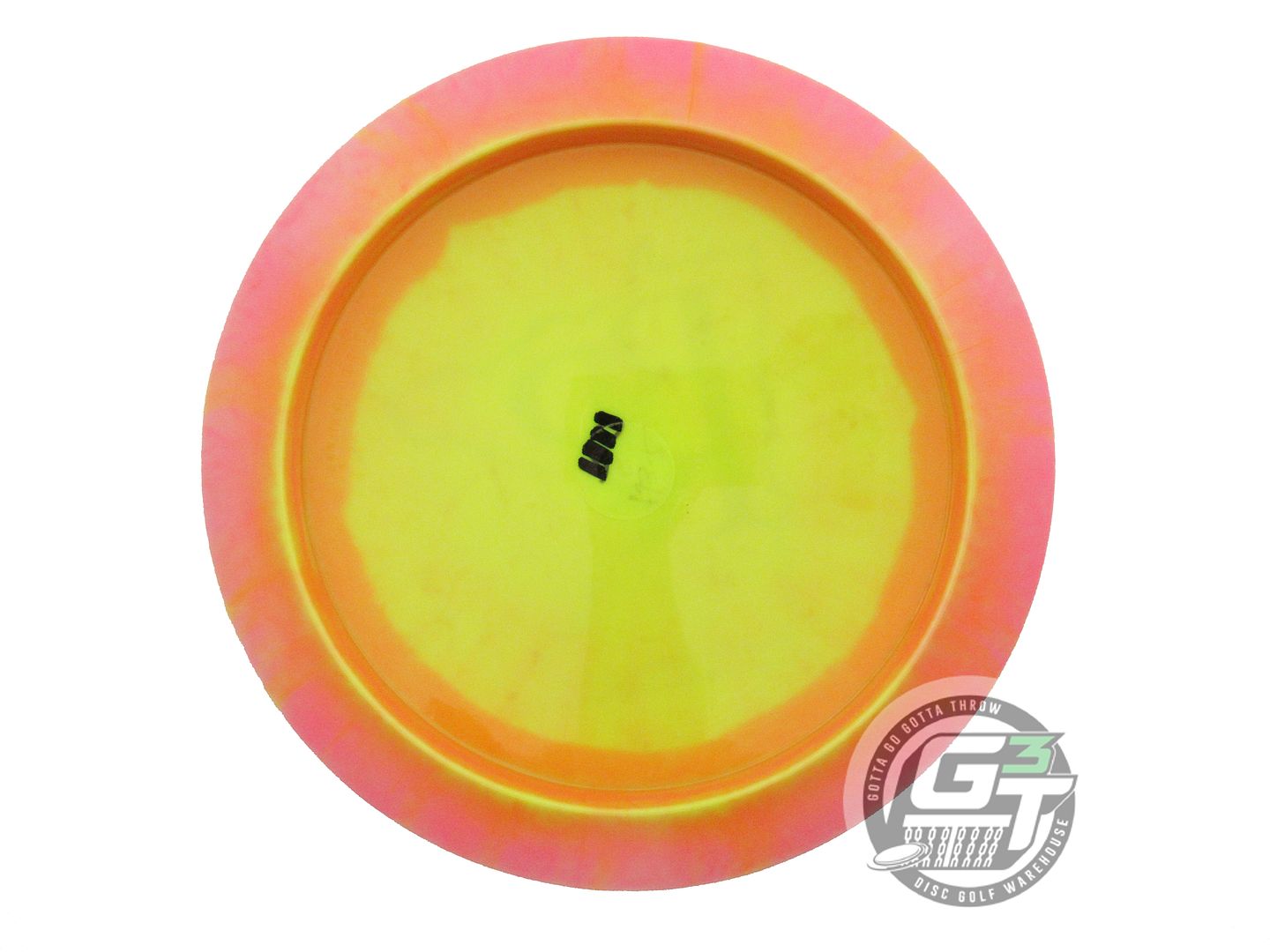 USED Innova Halo Star Destroyer 173g Pink-Yellow Distance Driver Golf Disc
