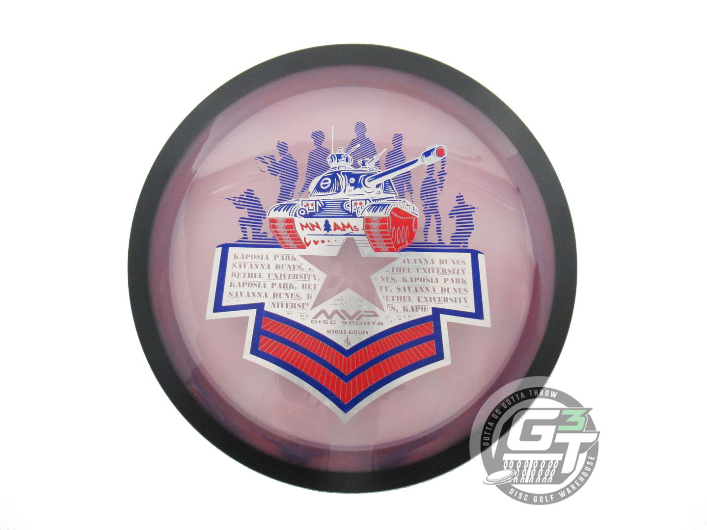 NOS MVP Disc Sports [MNAMs] Proton Wave 172g Lilac Distance Driver Golf Disc