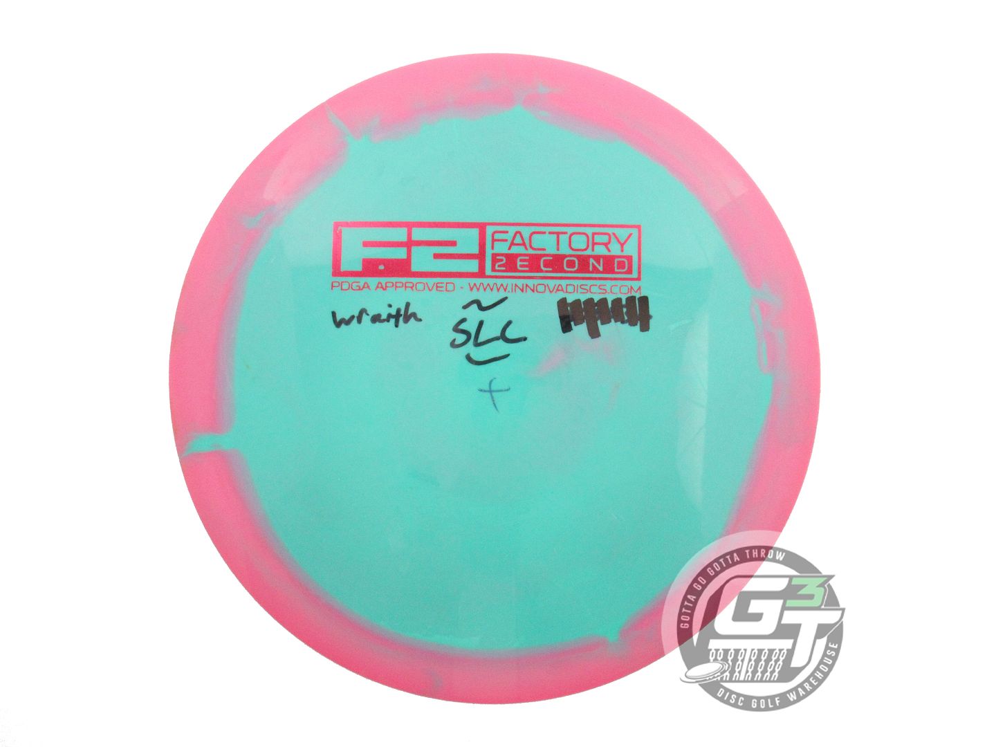 USED Innova Halo Star Wraith 177g Pink-Seafoam Distance Driver Golf Disc