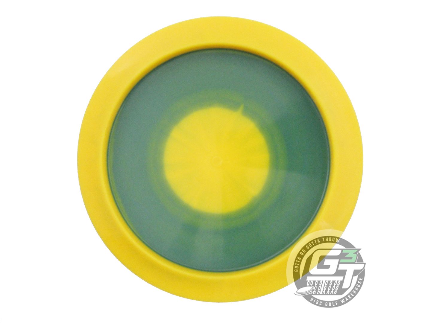USED Dynamic Discs Fuzion Orbit Enforcer 175g Yellow-Green Distance Driver Disc