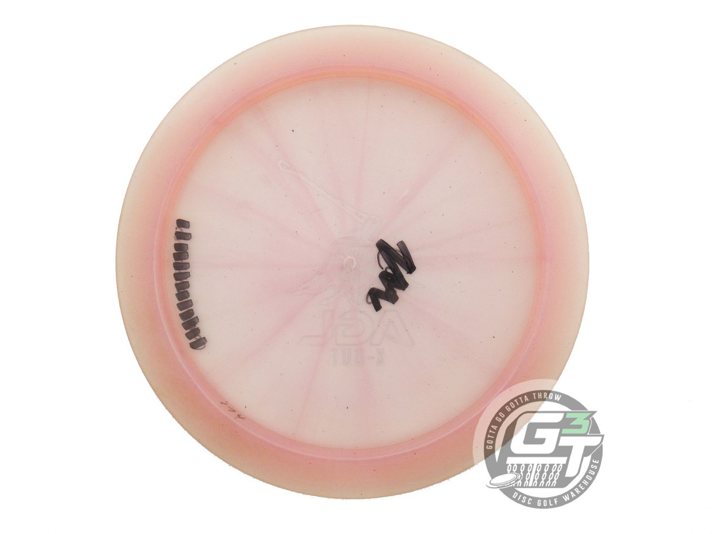 USED Above Ground Level X-OUT Alpine Cedar 174g Lt. Pink Distance Driver Disc