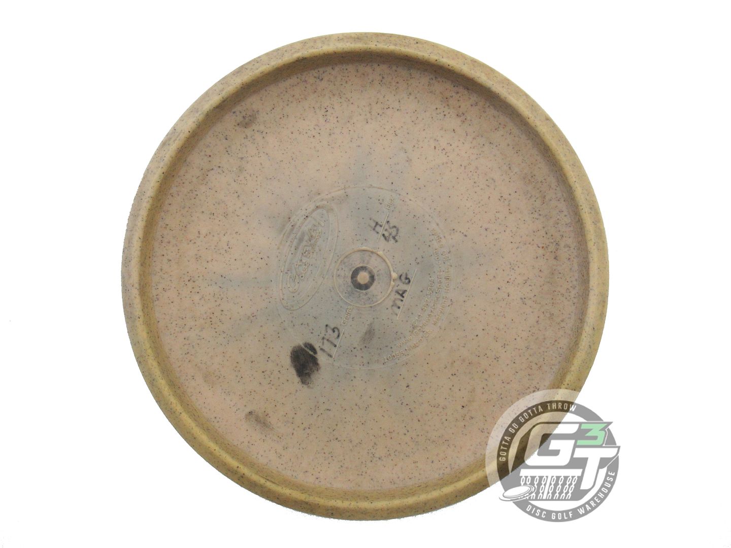 USED Gateway X-OUT 4S Hemp Blend Magic 173g Ivory Putter Golf Disc