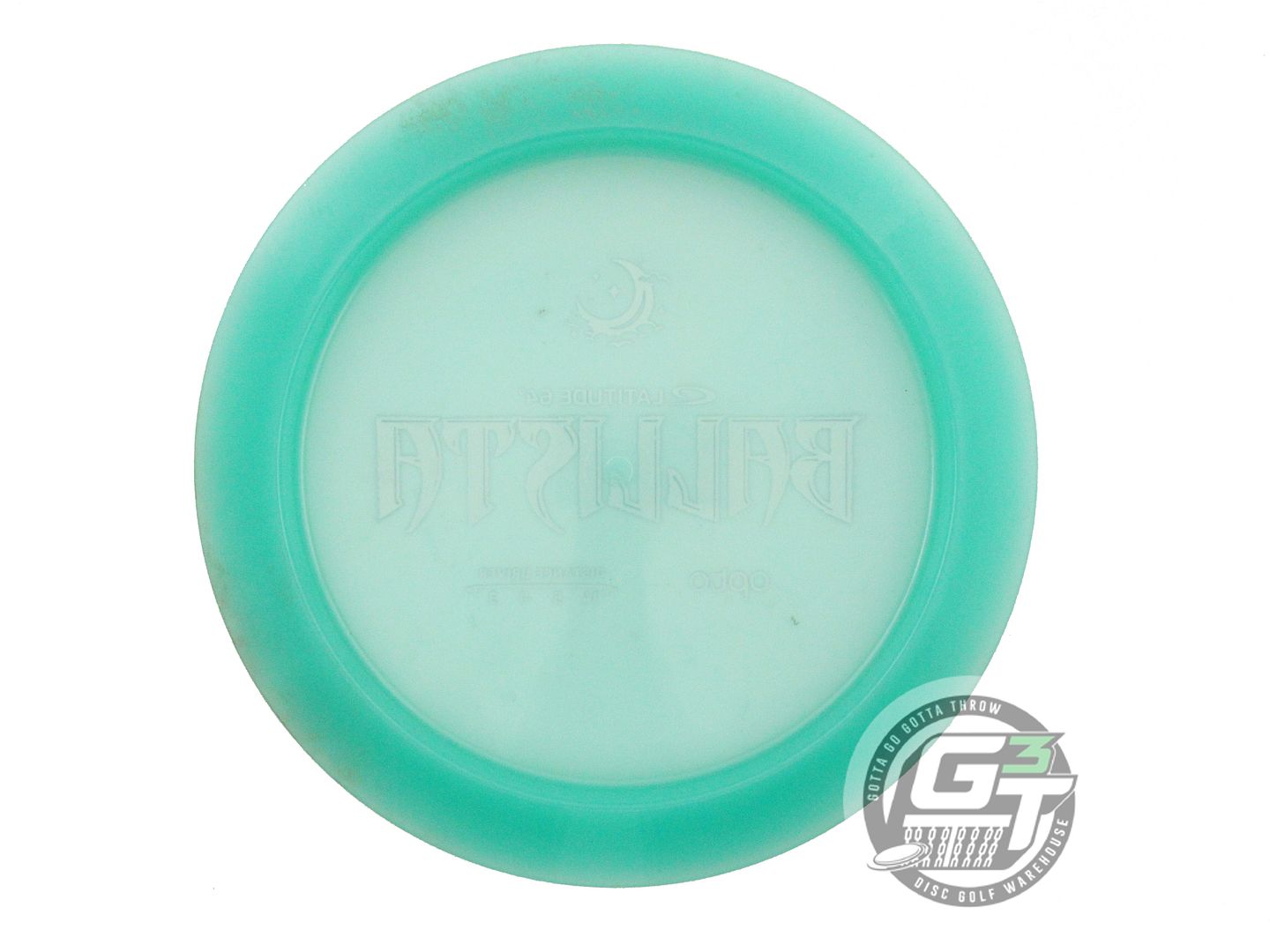 USED Latitude 64 Opto Moonshine Ballista 175g Seafoam Purple Foil Driver Disc