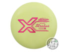USED Discraft X Stratus 172g Yellow Magenta Shatter Foil Fairway Driver Disc