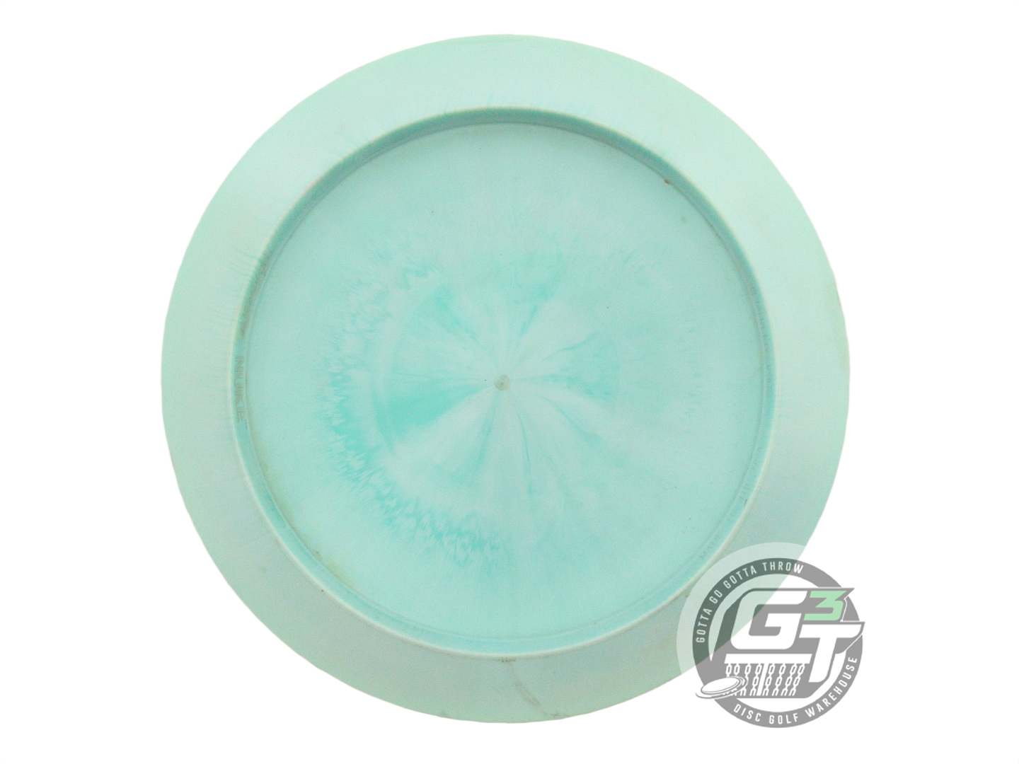 USED Discraft [PIERCE] ESP Nuke 160g Seafoam Rainbow Laser Foil Driver Golf Disc