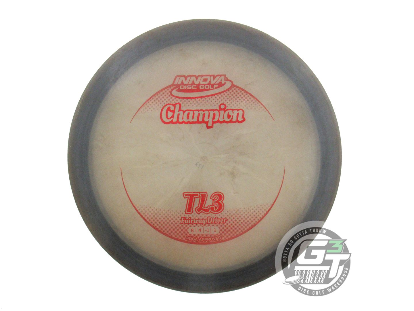 USED Innova Champion TL3 172g Gray Red Foil Fairway Driver Golf Disc