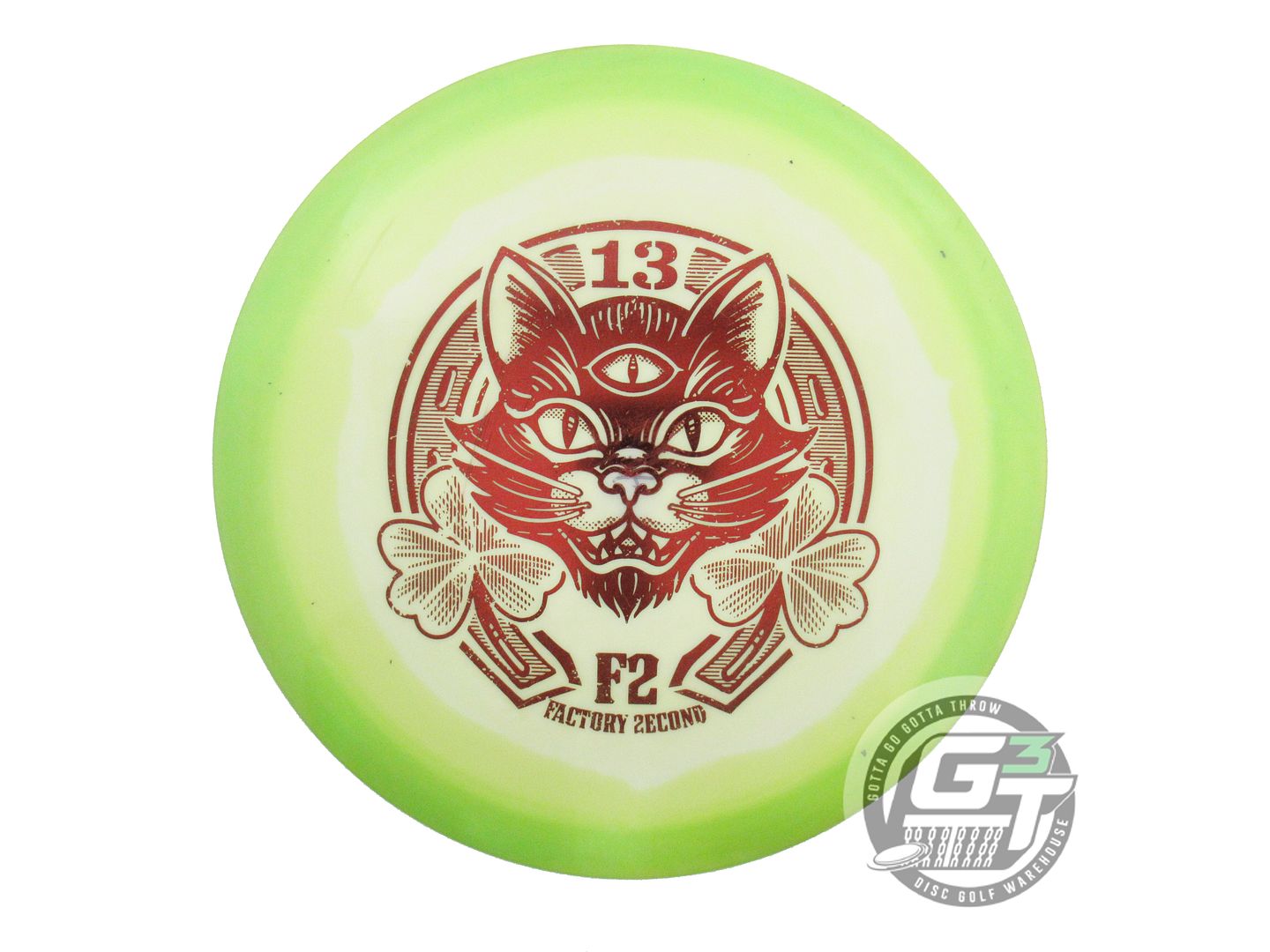USED Innova X-OUT Halo Star Beast 169g Lime-White Distance Driver Golf Disc