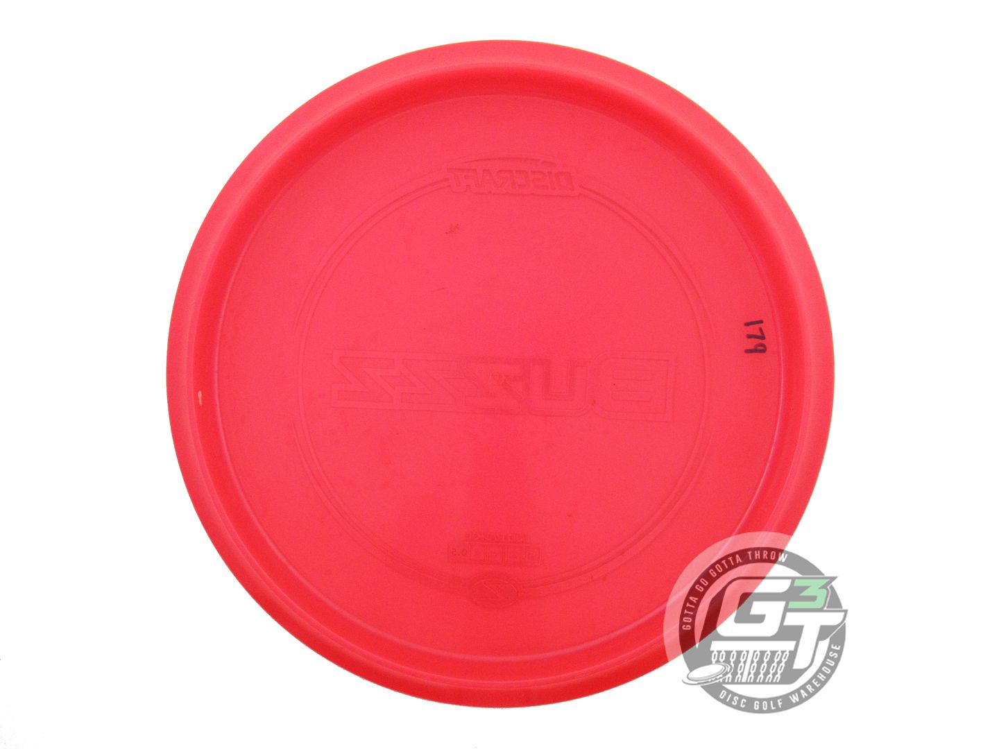 USED Discraft Z Buzzz 179g Red Oil Slick Foil Midrange Golf Disc