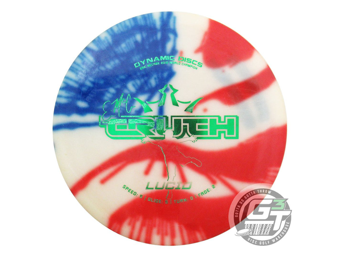 USED Dynamic Discs MyDye Lucid EMAC Truth 180g Flag Midrange Golf Disc