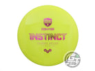 USED DiscMania Neo Instinct 173g Yellow Purple Foil Fairway Driver Golf Disc