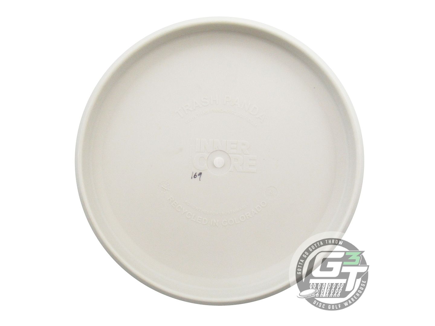 USED Trash Panda X-OUT Baseline Inner Core 169g White Putter Golf Disc