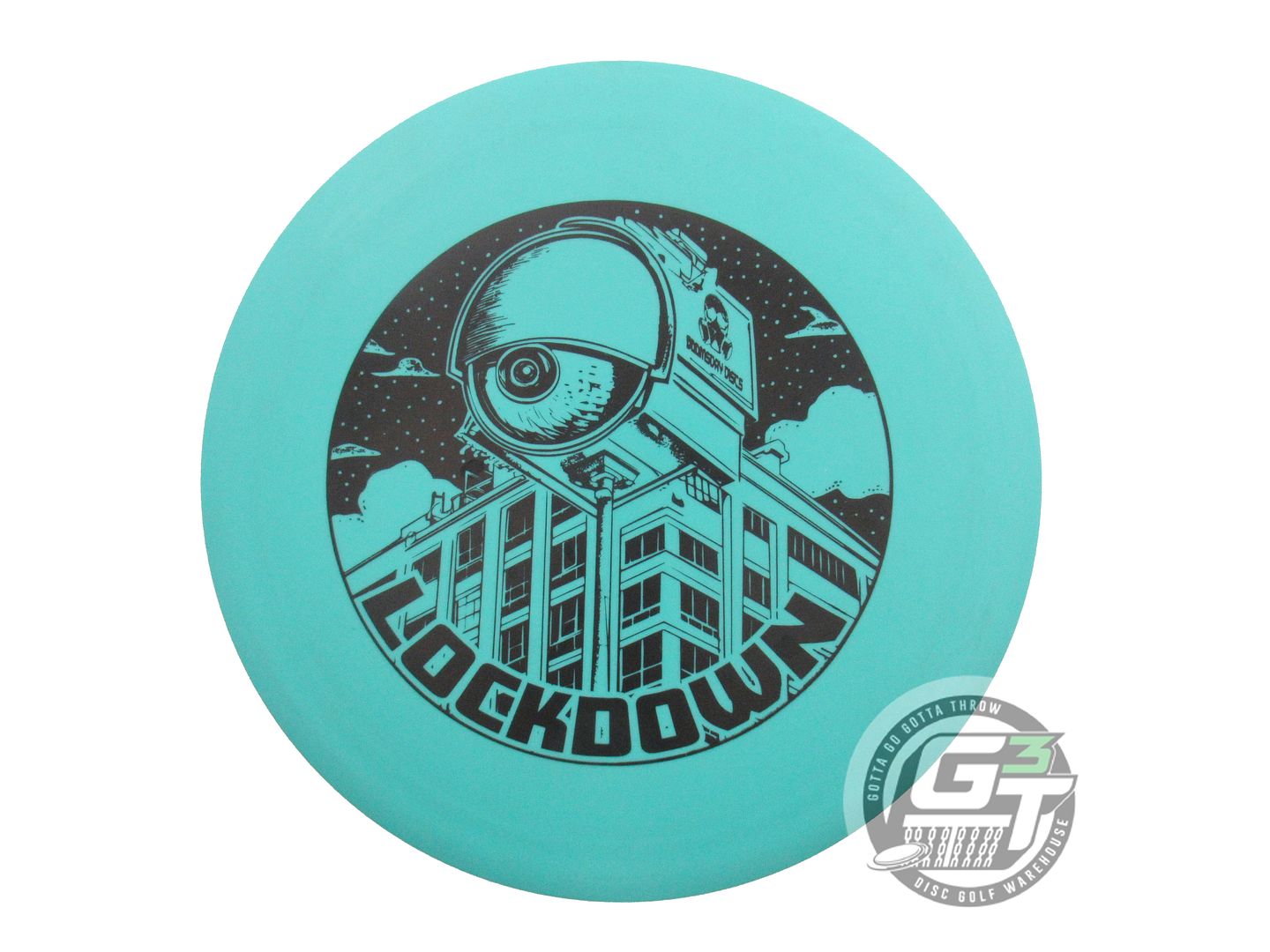 USED Doomsday Discs Ration Lockdown 173g Seafoam Black Stamp Driver Disc