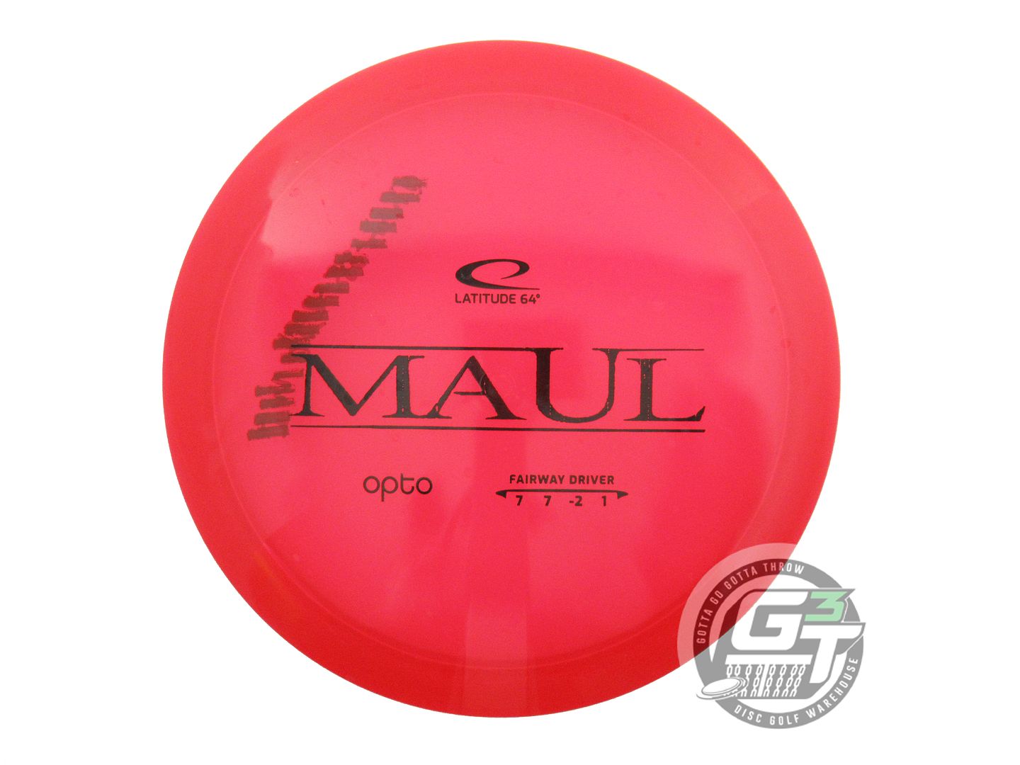 USED Latitude 64 Opto Maul 171g Red Black Stamp Fairway Driver Golf Disc
