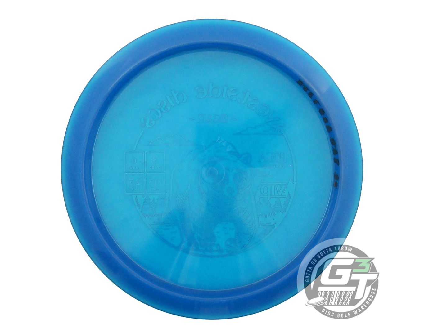 USED Westside Discs VIP Bear 174g Blue Red Foil Fairway Driver Golf Disc