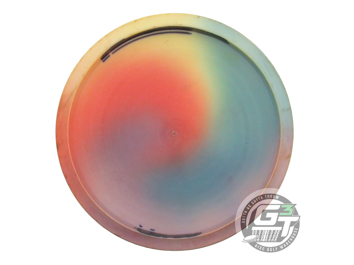 USED Discraft Fly Dye Elite X MRX 172g Rainbow Midrange Golf Disc