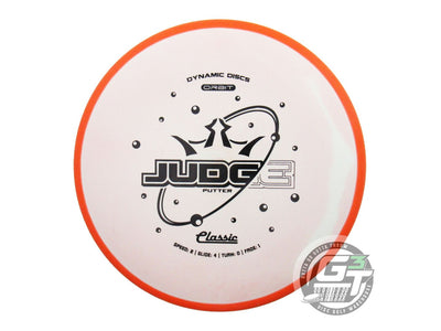 Dynamic Discs Classic Line Orbit Judge Putter Golf Disc (Individually Listed)