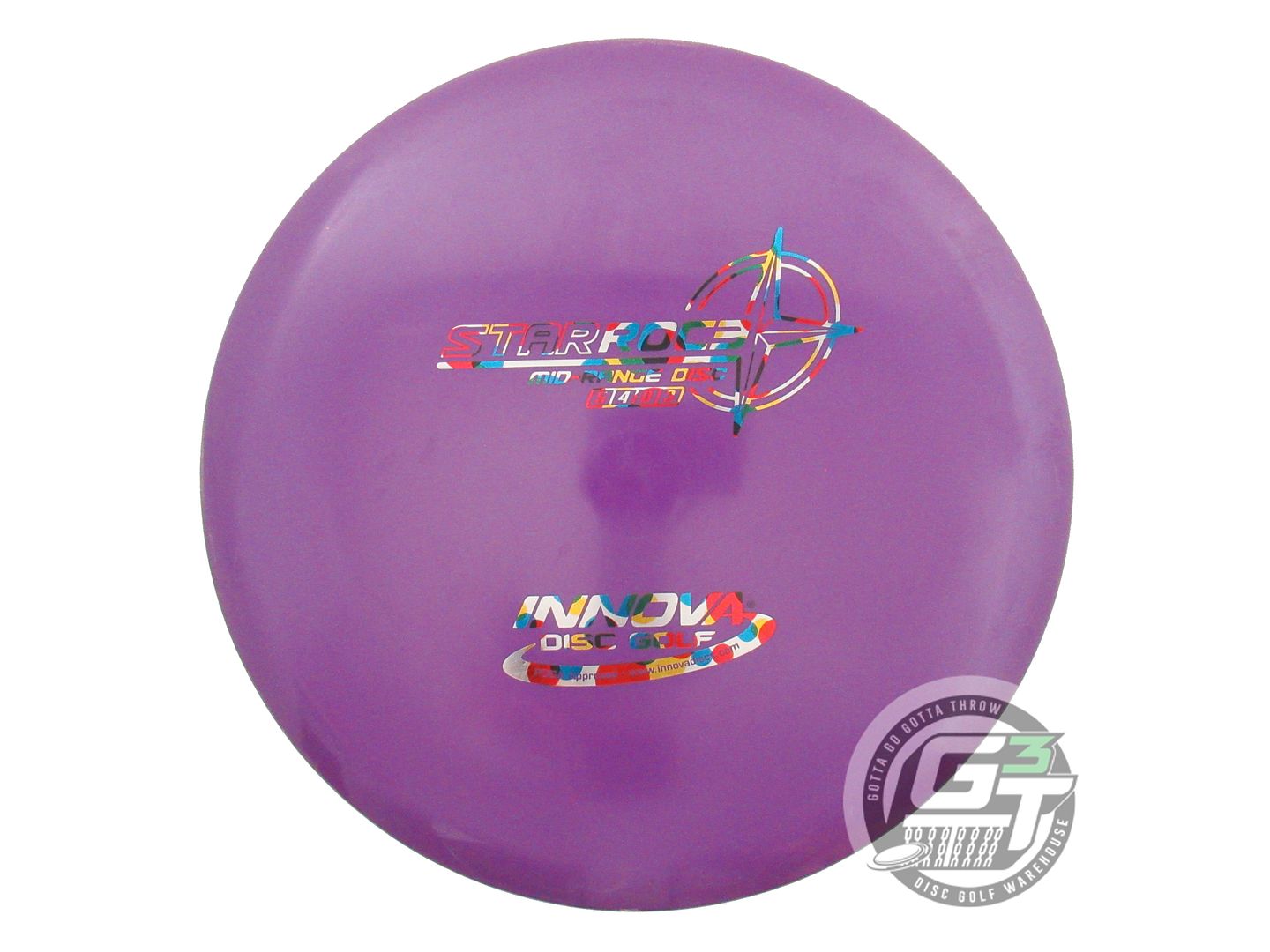 USED Innova Star Roc3 180g Purple Wonder Bread Foil Midrange Golf Disc