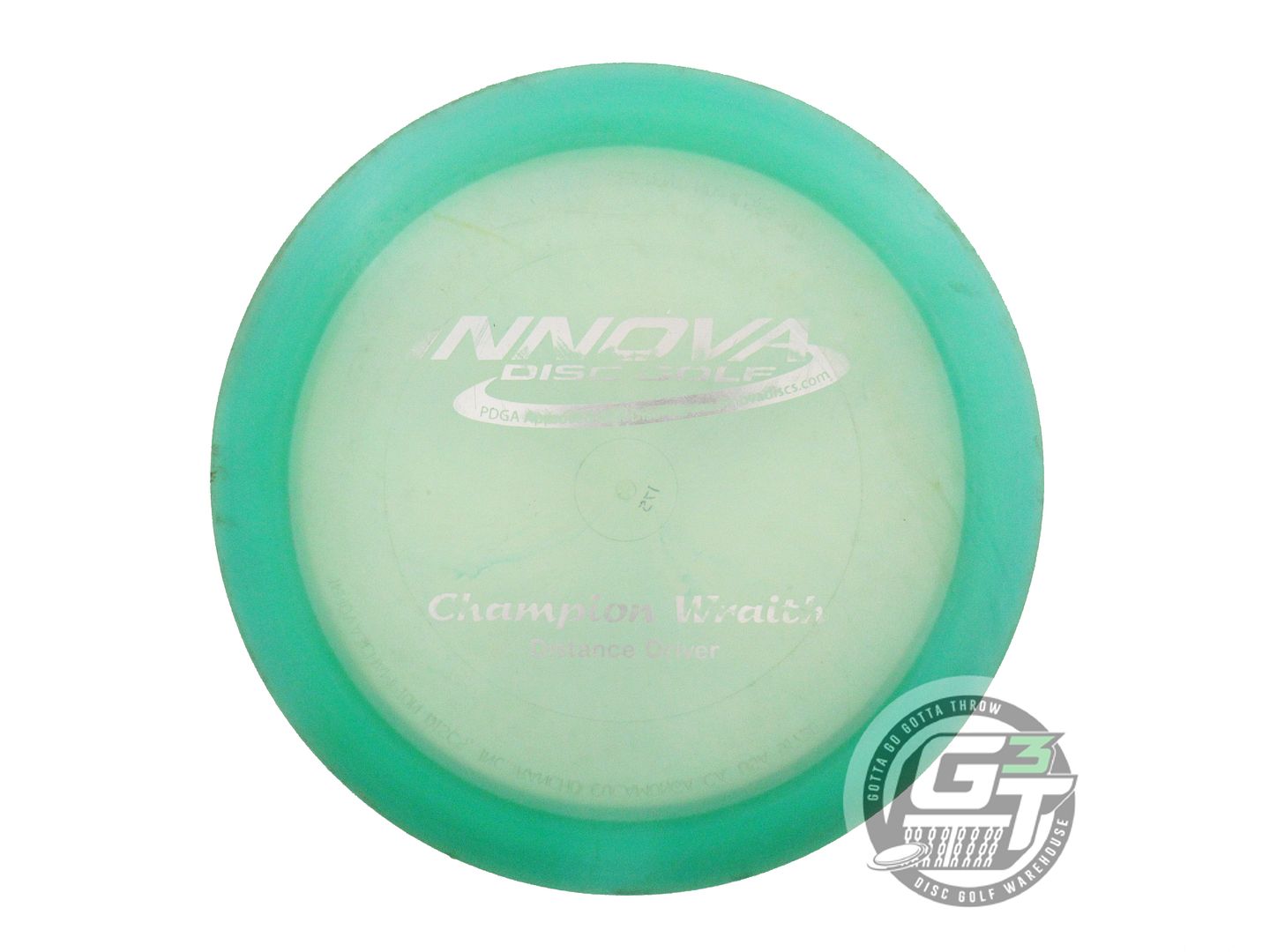 USED Innova Champion Wraith 175g Seafoam Silver Foil PFN Distance Driver Disc