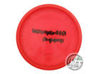 USED Discraft [PIERCE] Z Sol 174g Red Gold Flower Foil Midrange Golf Disc