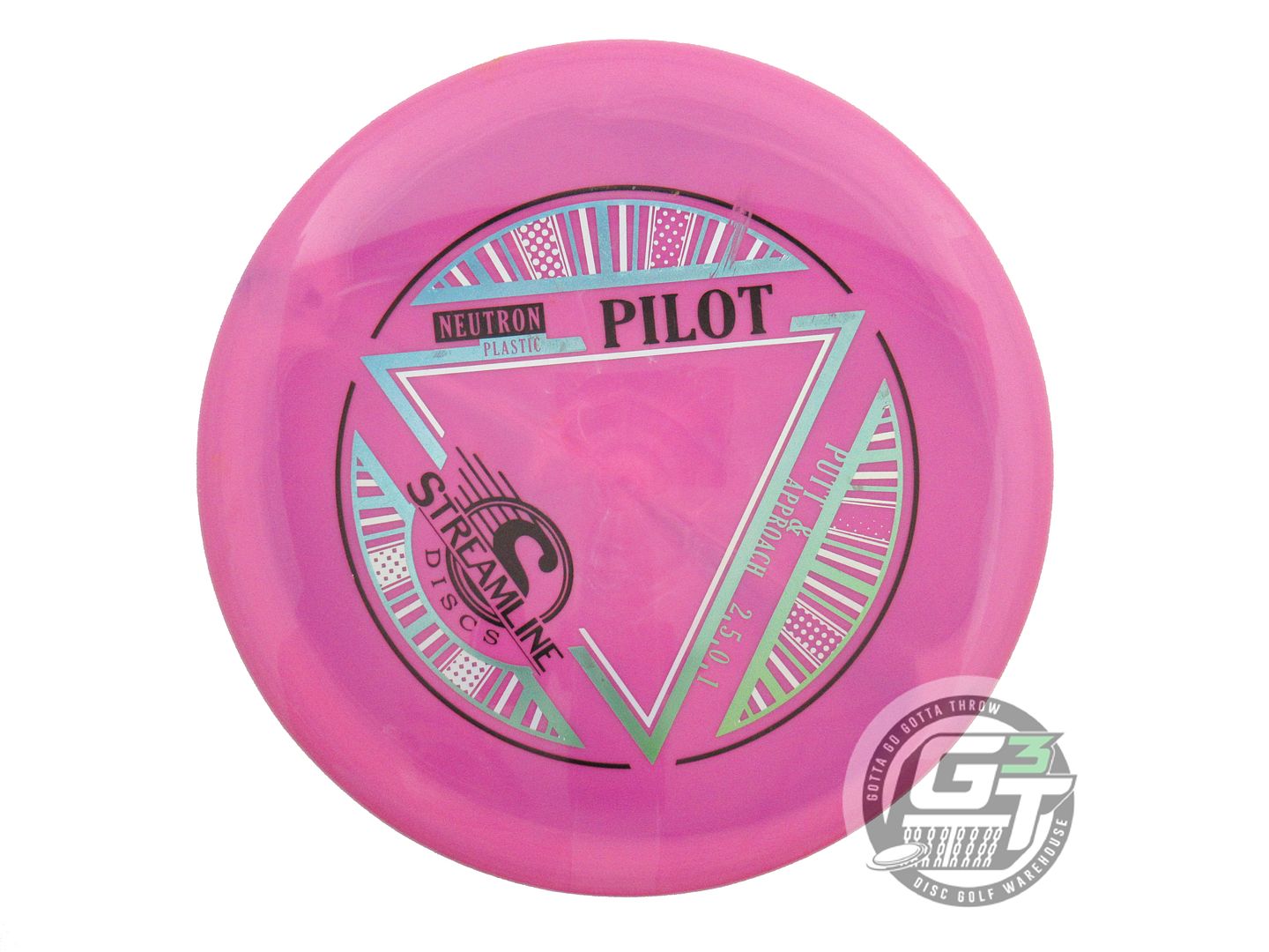 USED Streamline Discs Neutron Pilot 174g Hot Pink Putter Golf Disc
