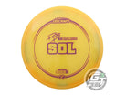 USED Discraft [PIERCE] Z Sol 173g Marigold Purple Stamp Midrange Golf Disc