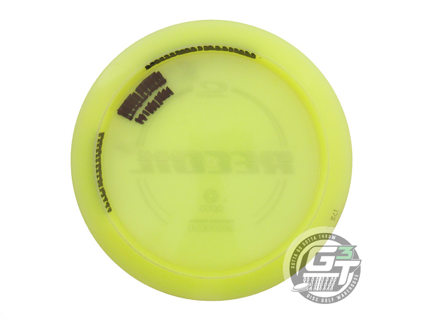 USED Latitude 64 Opto Recoil 172g Yellow Silver Foil Fairway Driver Golf Disc