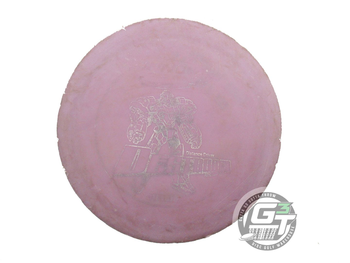 USED Innova DX Destroyer 168g Lilac Silver Foil Distance Driver Golf Disc