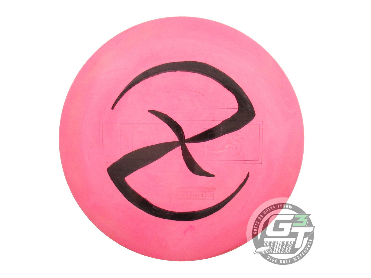 USED Discraft [McBETH] ESP Hades 174g Pink SHARPIE Driver Golf Disc
