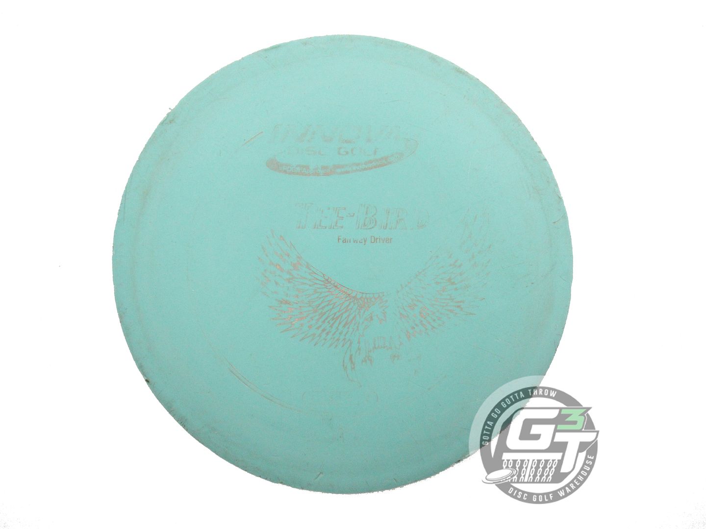 USED Innova DX Teebird 165g Seafoam Silver Foil Fairway Driver Golf Disc