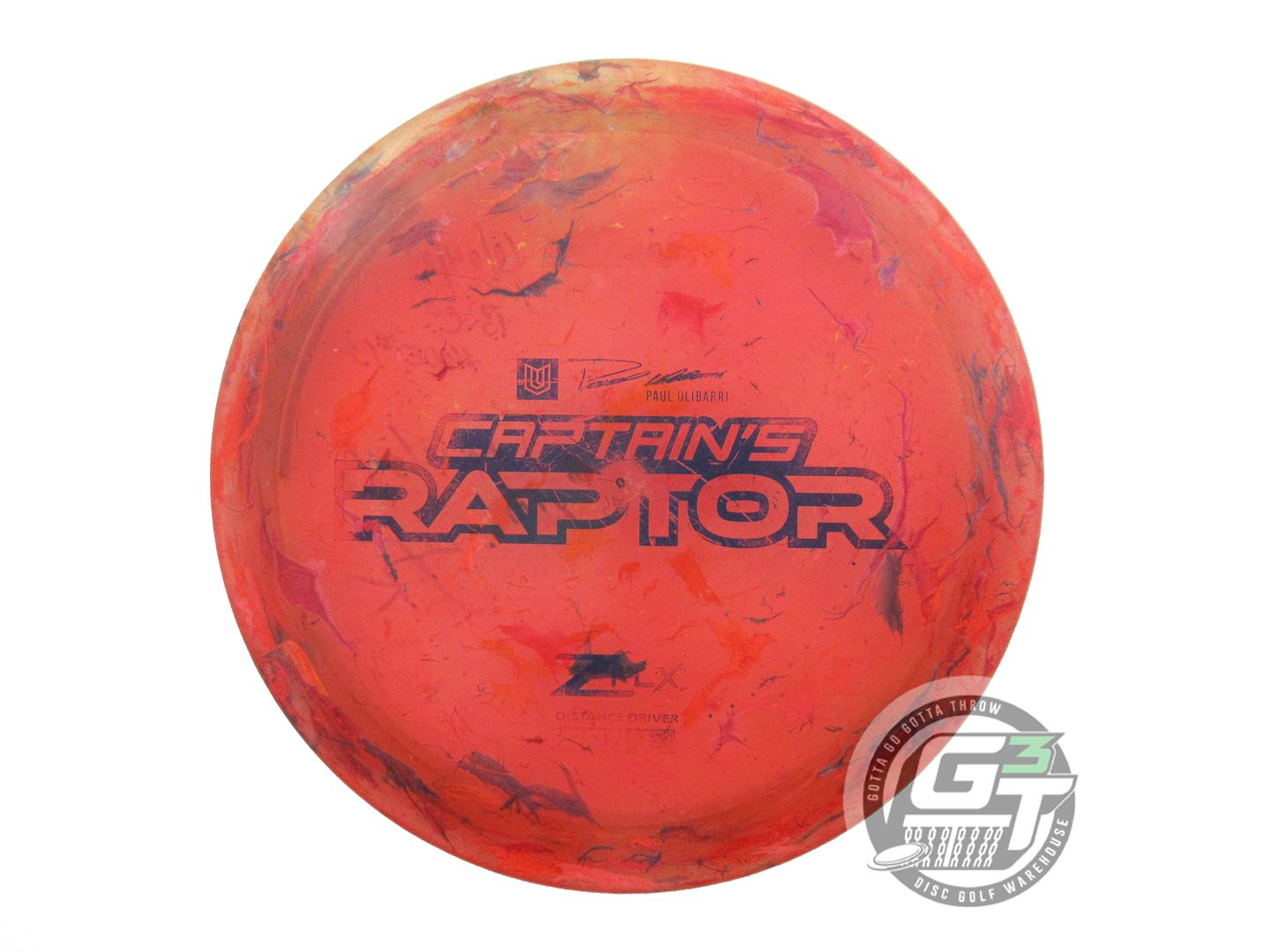 USED Discraft [CAPTAIN'S] Jawbreaker Z FLX Raptor 177g Blue Stamp Driver Disc