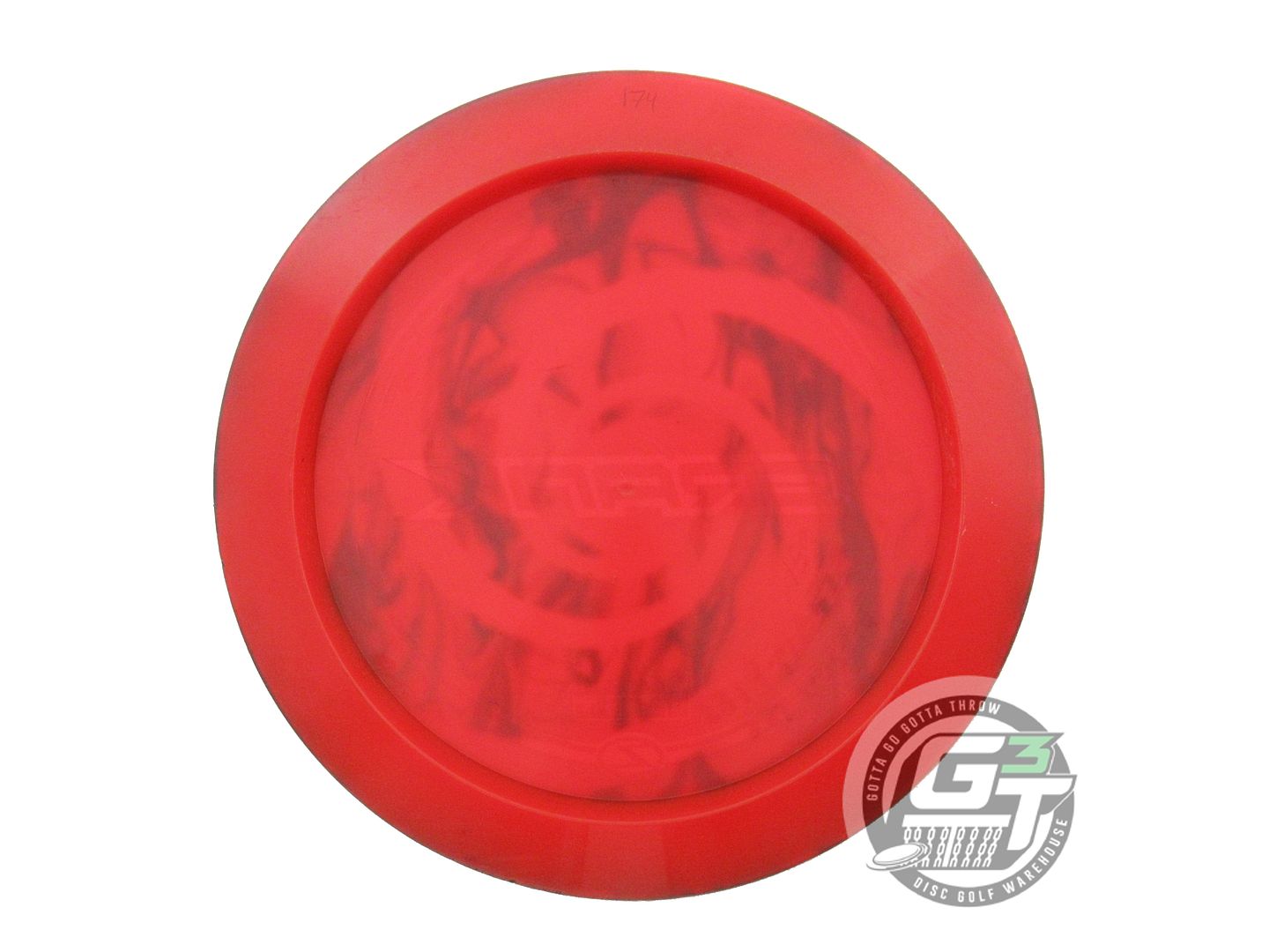 USED Discraft Z Crank 176g Red HOME DYED Distance Driver Golf Disc