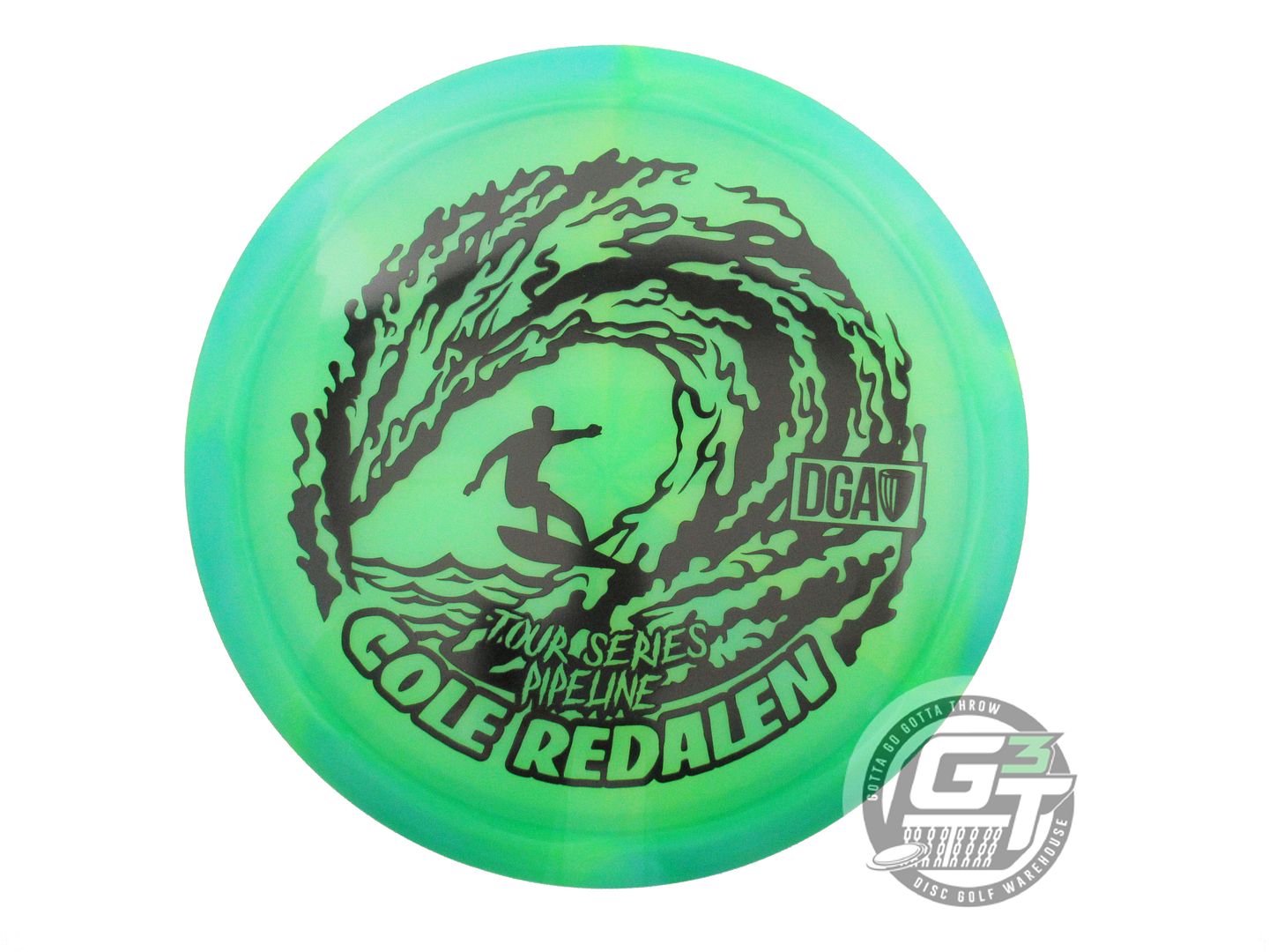 DGA Limited Edition 2023 Tour Series Cole Redalen Swirl Tour Series Pipeline Fairway Driver Golf Disc (Individually Listed)