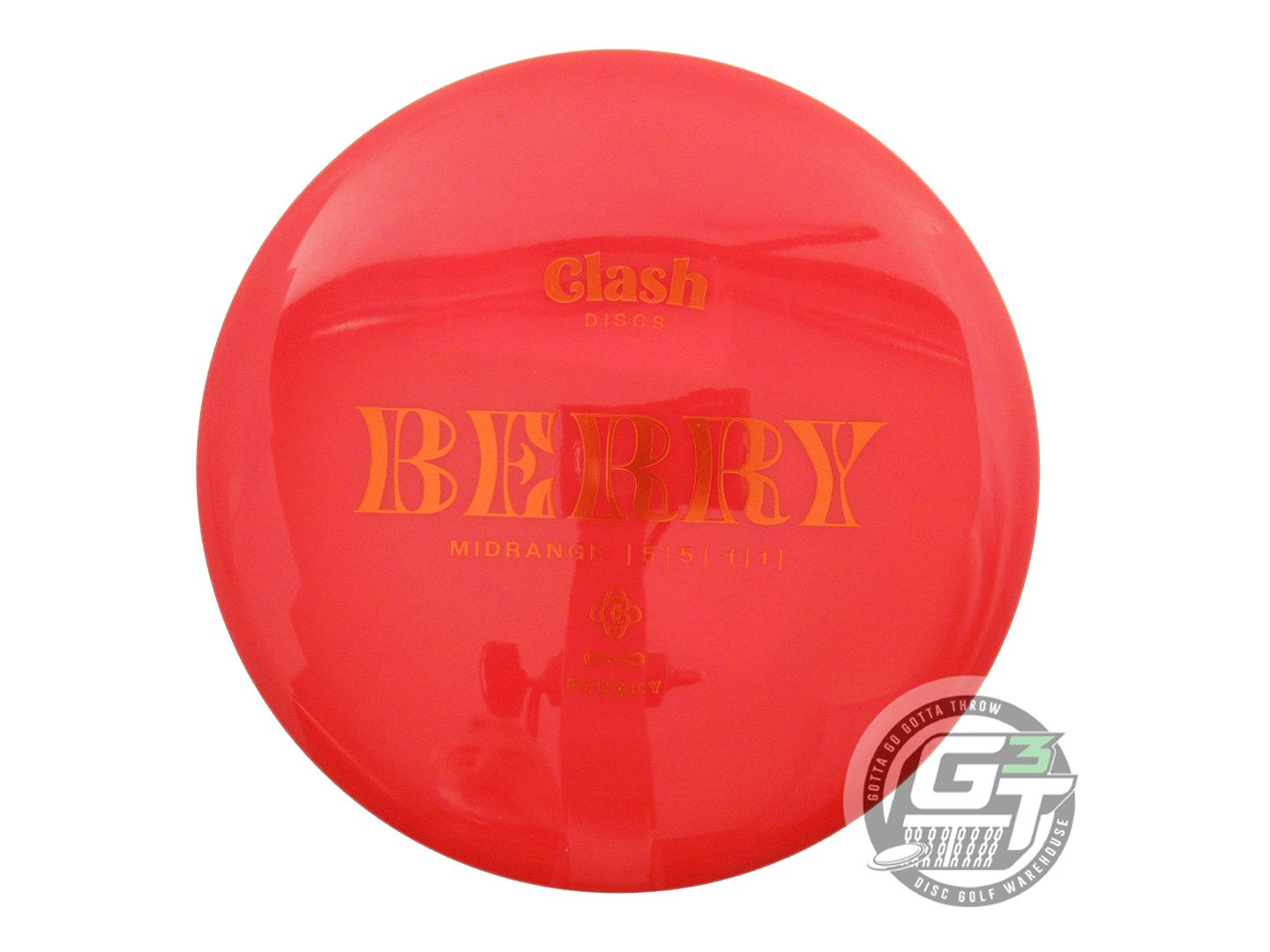 Clash Steady Berry Midrange Golf Disc (Individually Listed)