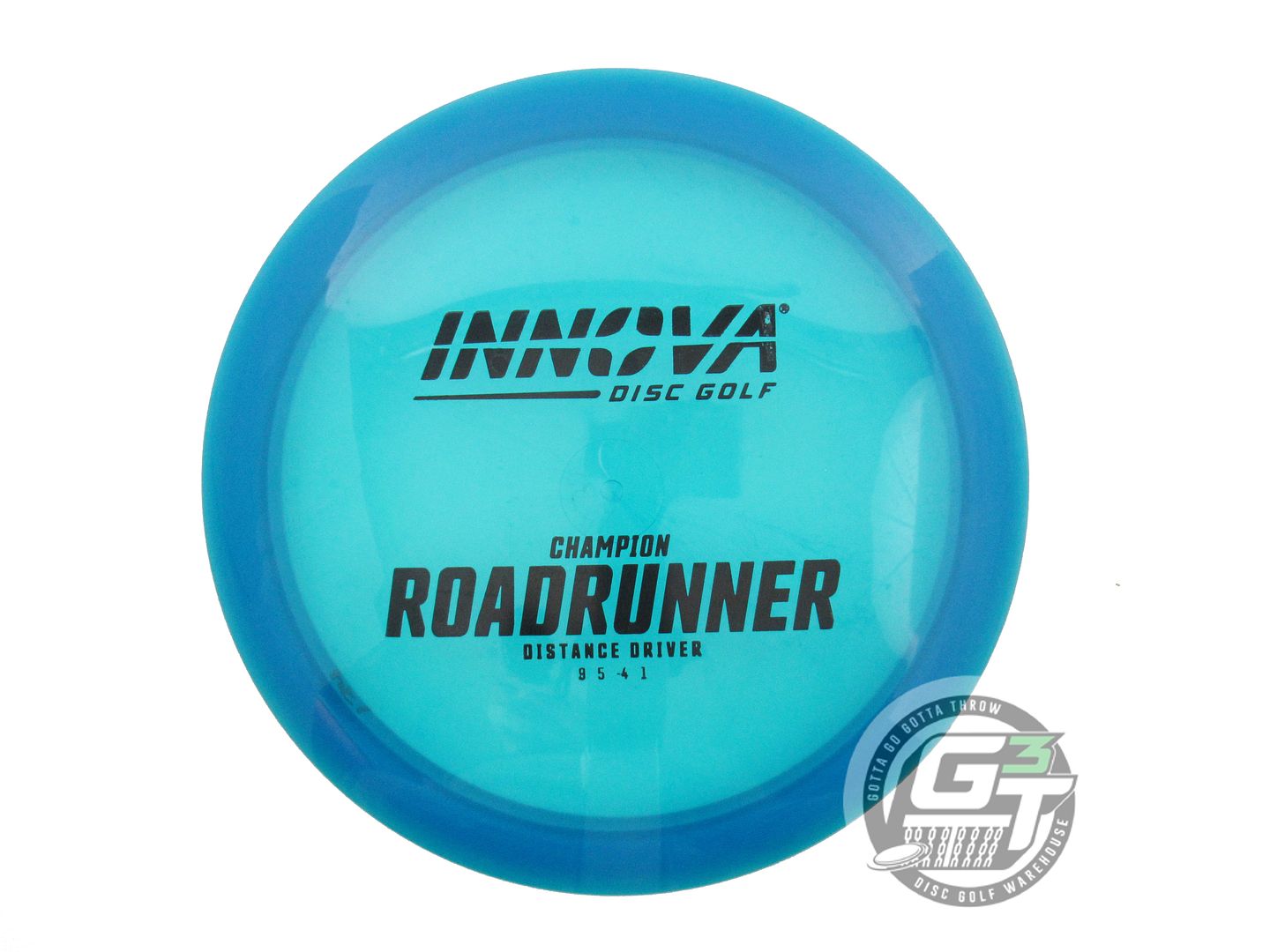USED Innova Champion Roadrunner 174g Blue Black Stamp Distance Driver Golf Disc