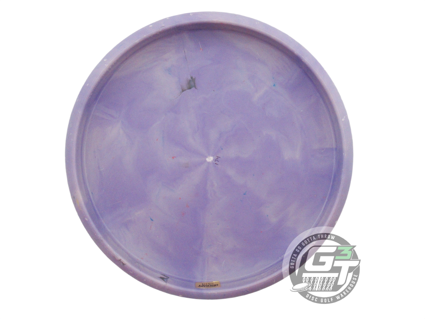 USED Discraft [VAN DYKEN] Jawbreaker Roach 174g Purple Silver Putter Disc