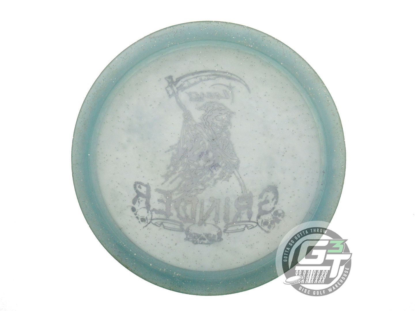 USED Legacy Discs X-OUT Pinnacle Patriot 179g Aqua CHALKY Fairway Driver Disc