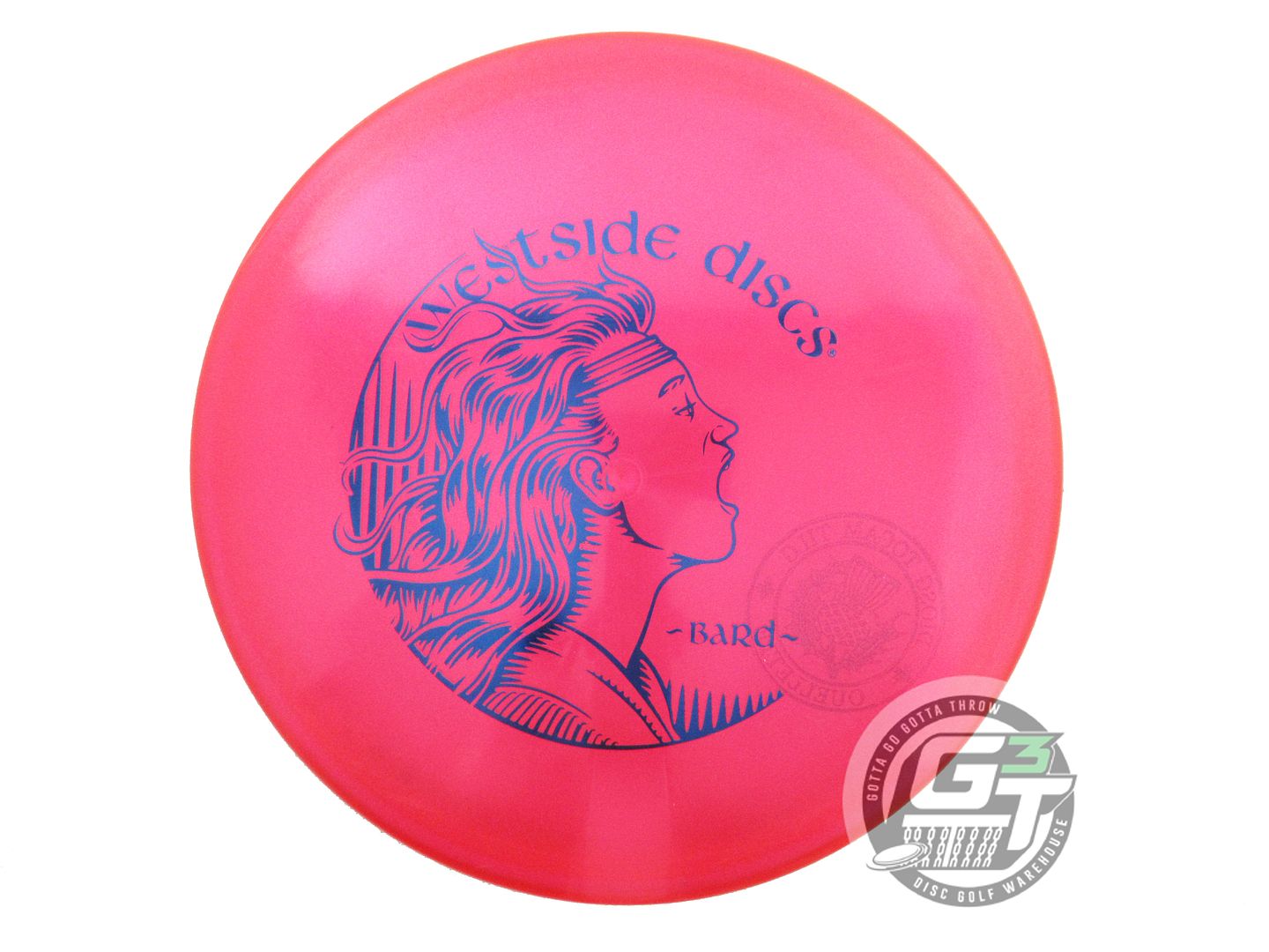 USED Westside Discs VIP Ice Glimmer Bard 177g Red Blue Foil Midrange Golf Disc