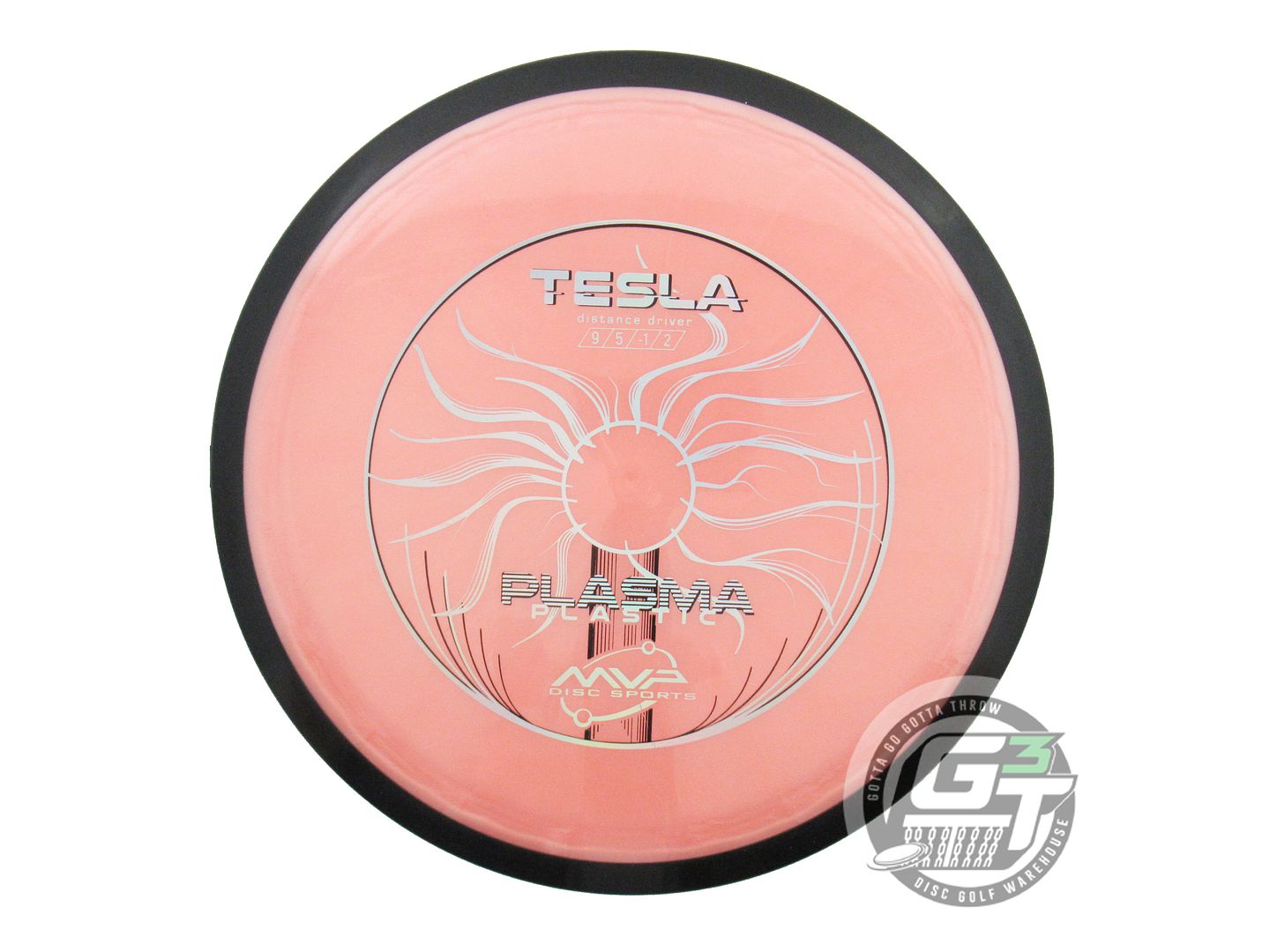 NOS MVP Disc Sports Classic Plasma Tesla 174g Peach Distance Driver Golf Disc