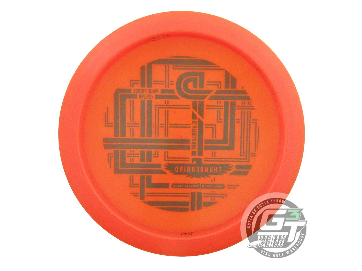USED Discraft [PIERCE] Z Heat 175g Orange Distance Driver Golf Disc