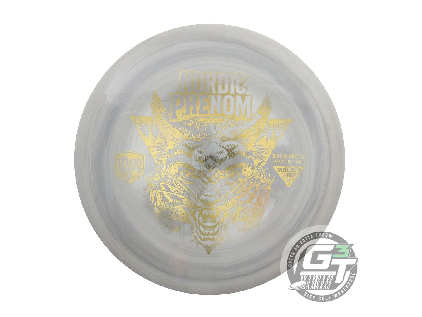 USED DiscMania NORDIC PHENOM Special Blend S-Line PD 174g Gray Driver Golf Disc